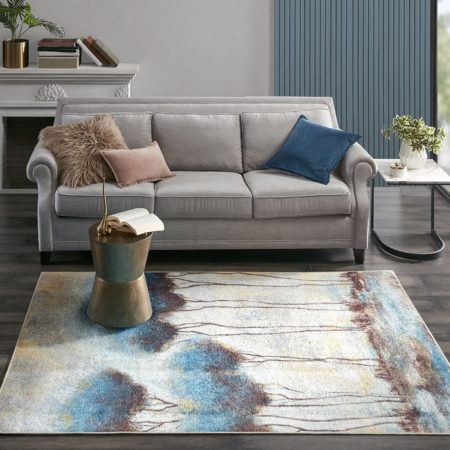 Gale Printed Matte Area Rug