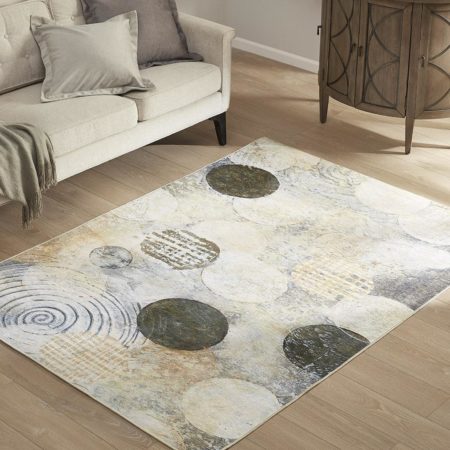 Solace Printed Matte Area Rug