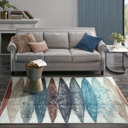 Transcend Printed Matte Area Rug