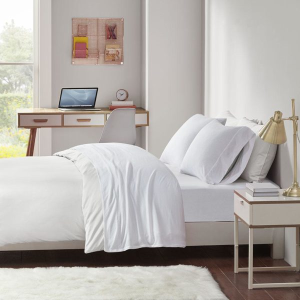 Cotton Blend Jersey Knit All Season Sheet Set - Image 3