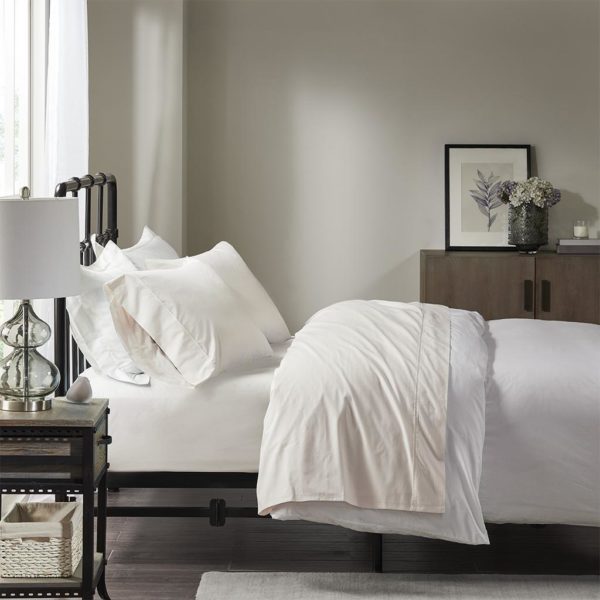 Peached Percale Cotton Sheet Set