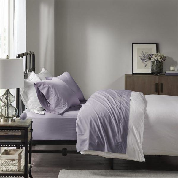 Peached Percale Cotton Sheet Set - Image 4