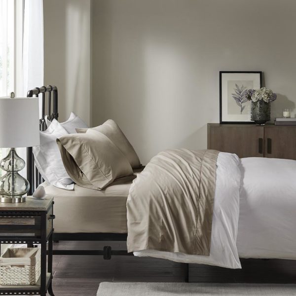 Peached Percale Cotton Sheet Set - Image 6