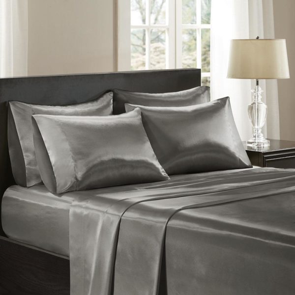 Satin Wrinkle-Free Luxurious 6-Piece Sheet Set - Image 2