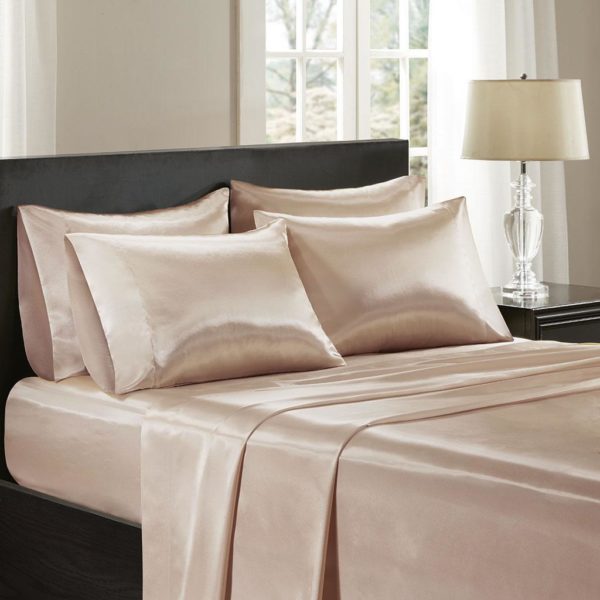 Satin Wrinkle-Free Luxurious 6-Piece Sheet Set - Image 3