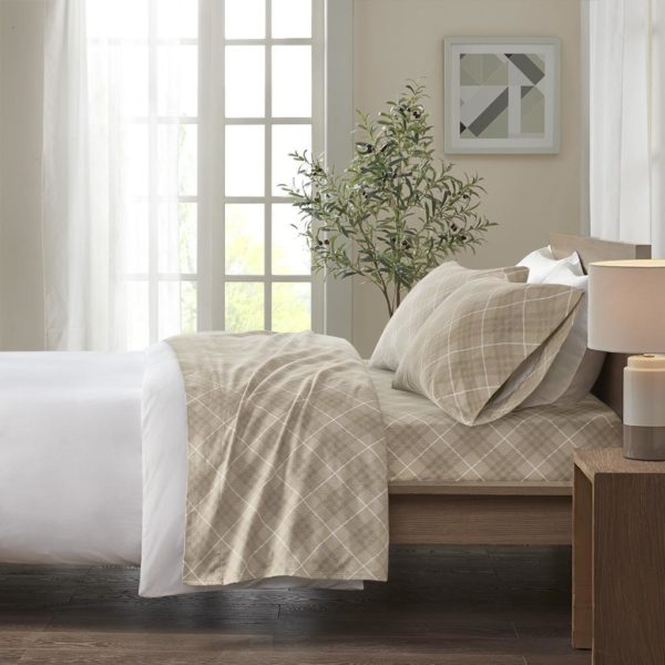 Cozy Flannel 100% Cotton Flannel Printed Sheet Set - Image 3