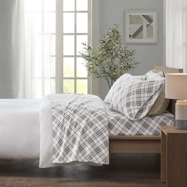 Cozy Flannel 100% Cotton Flannel Printed Sheet Set - Image 4