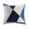 Aero Embroidered Abstract Square Pillow - Image 2