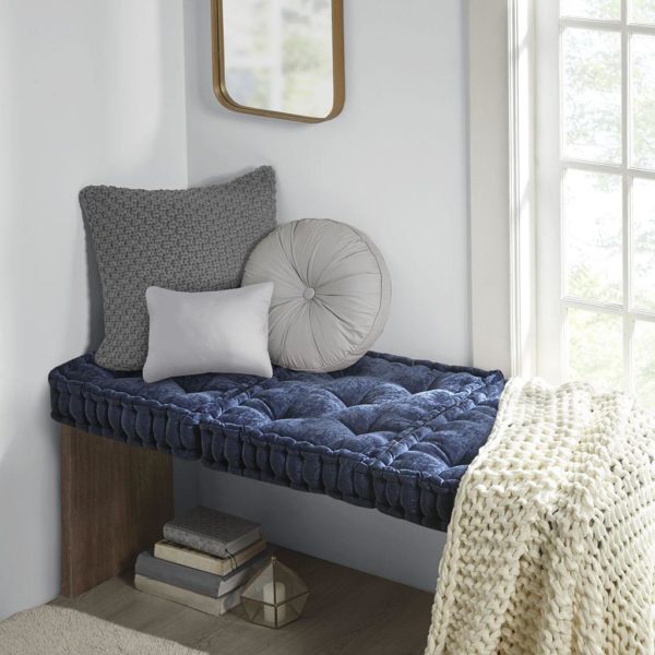 Azza Poly Chenille Square Floor Pillow Cushion - Image 5