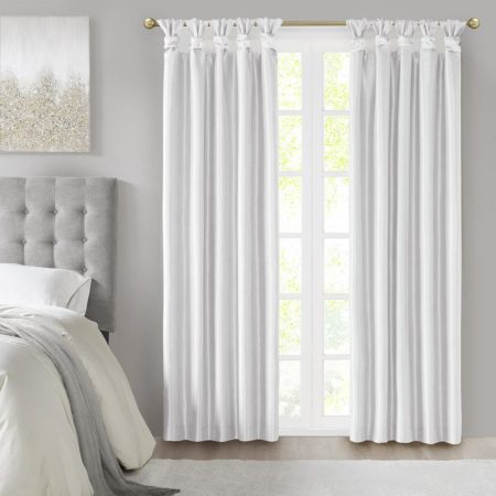 Emilia Twist Tab Total Blackout Window Curtain