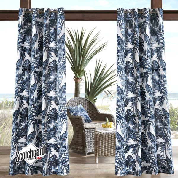 Everett Printed Palm 3M Scotchgard Outdoor Panel - Image 2