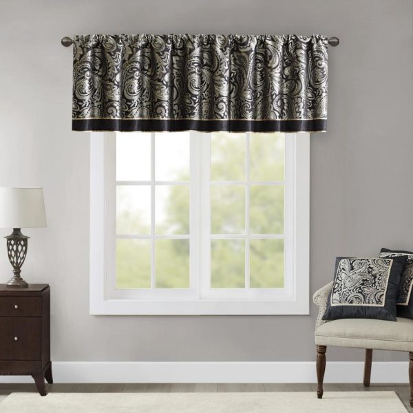Aubrey Jacquard Window Valance - Image 2