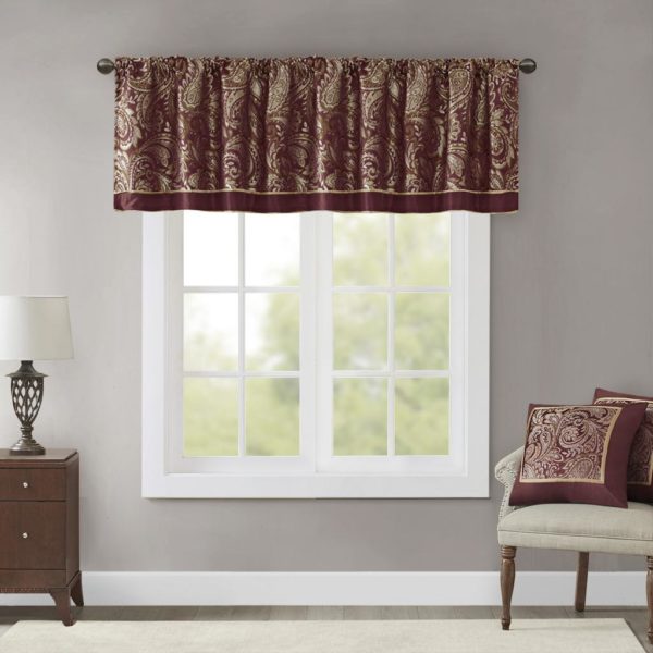 Aubrey Jacquard Window Valance - Image 3