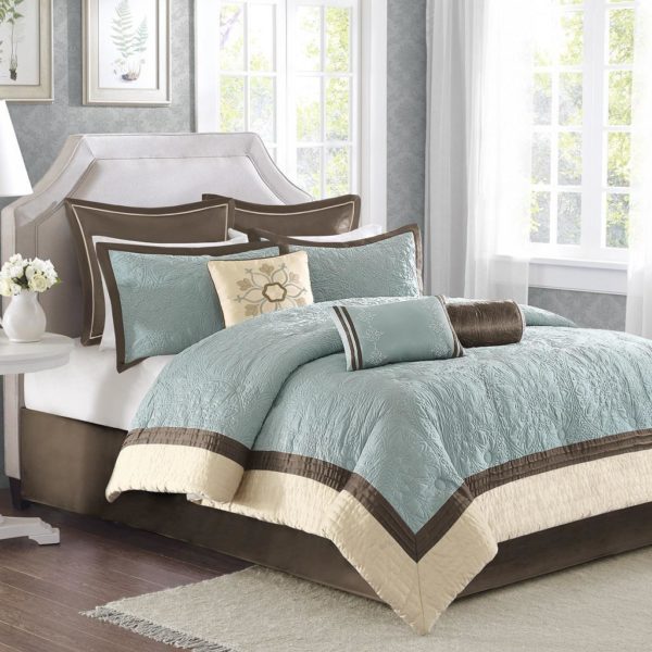 Juliana 9 Piece Charmeuse Comforter Set - Image 2