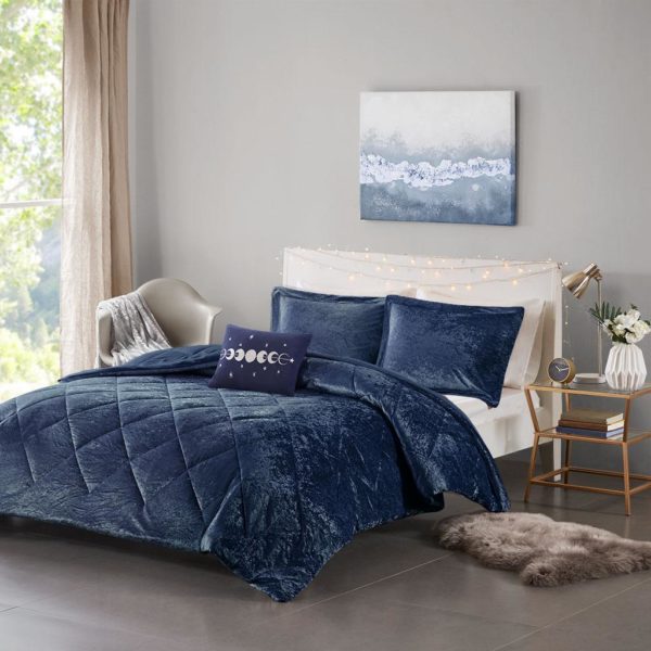 Felicia Velvet Comforter Set - Image 2