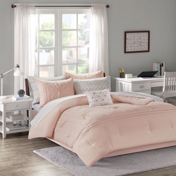 Toren Embroidered Comforter and Sheet Set - Image 3