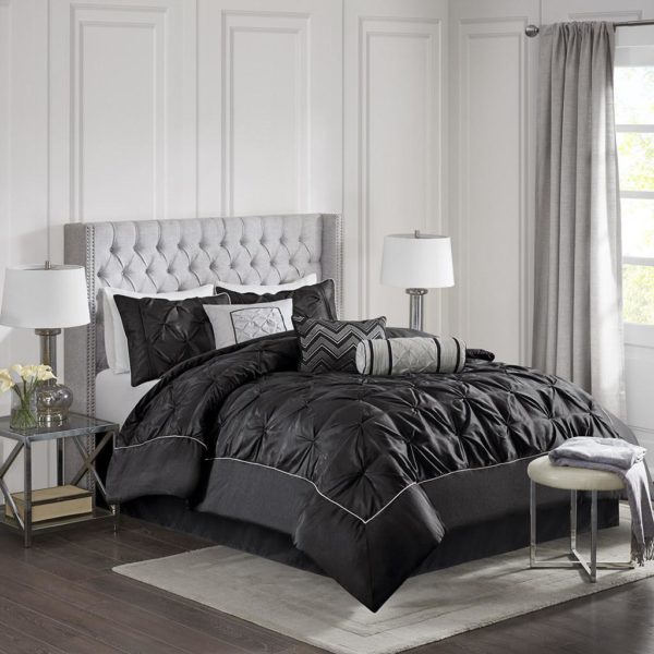 Laurel 7 Piece Tufted Comforter Set - Image 7