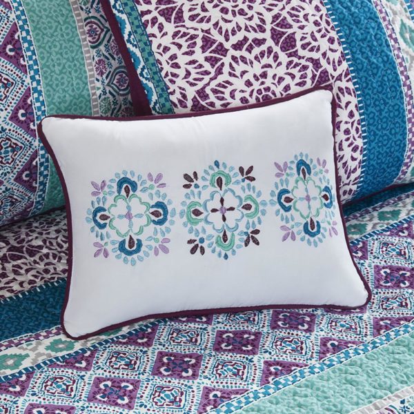 Joni 6 Piece Boho Reversible Daybed Set - Image 4