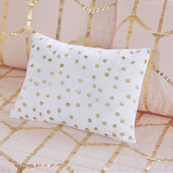 Raina 6 Piece Metallic Printed Reversible Daybed Set - Image 3
