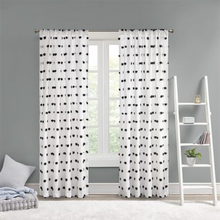 Sophie Pom Pom Embellished Window Panel