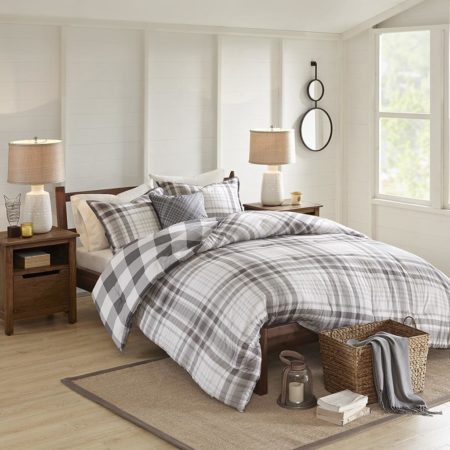 Sheffield 4 Piece Cotton Printed Reversible Comforter Set