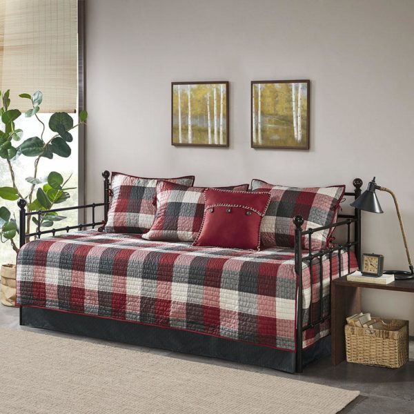 Ridge 6 Piece Reversible Daybed Cover Set