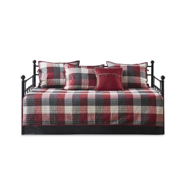 Ridge 6 Piece Reversible Daybed Cover Set - Image 3
