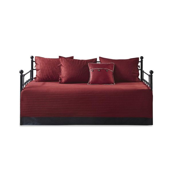 Ridge 6 Piece Reversible Daybed Cover Set - Image 4