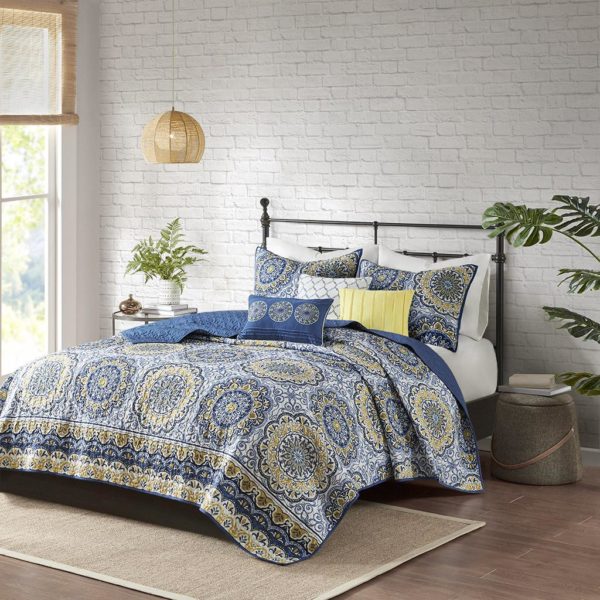 Tangiers 6 Piece Reversible Coverlet Set - Image 2