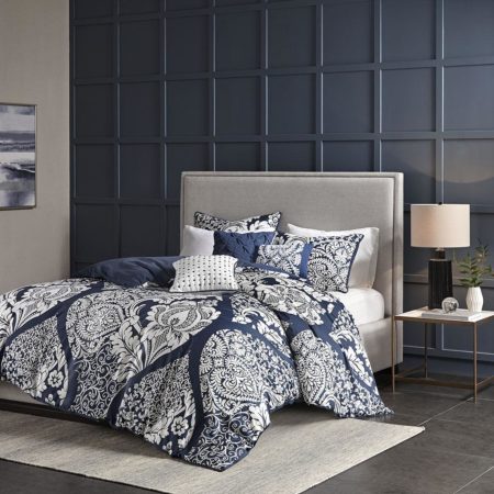 Vienna 6 Piece Printed Duvet Cover Set