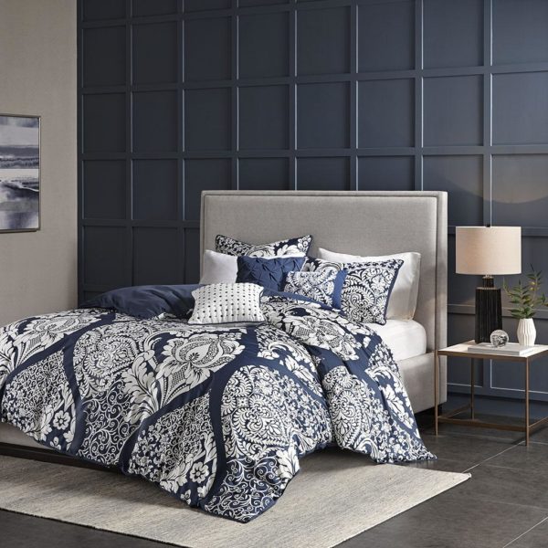 Vienna 6 Piece Printed Duvet Cover Set