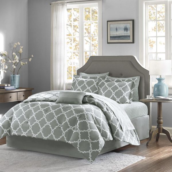 Merritt Reversible Complete Comforter and Cotton Sheet Set - Image 2