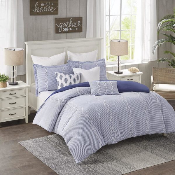Coastal Farmhouse Comforter Set