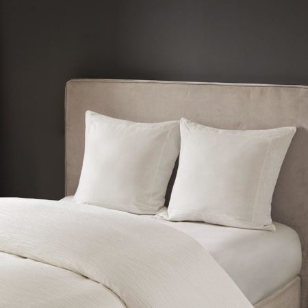 Hanae Cotton Blend Yarn Dyed Euro Sham