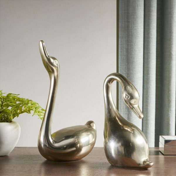 Swan Decorative Object Set of 2