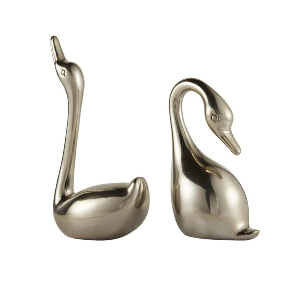 Swan Decorative Object Set of 2 - Image 2