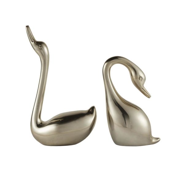 Swan Decorative Object Set of 2 - Image 3