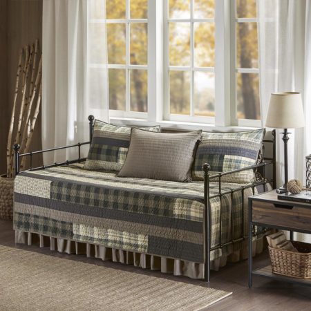 Winter Plains 5 Piece Day Bed Cover Set