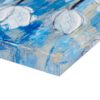 Ocean Breeze Blossom 4 Piece Set Gel Coat Printed on Canvas - Image 4