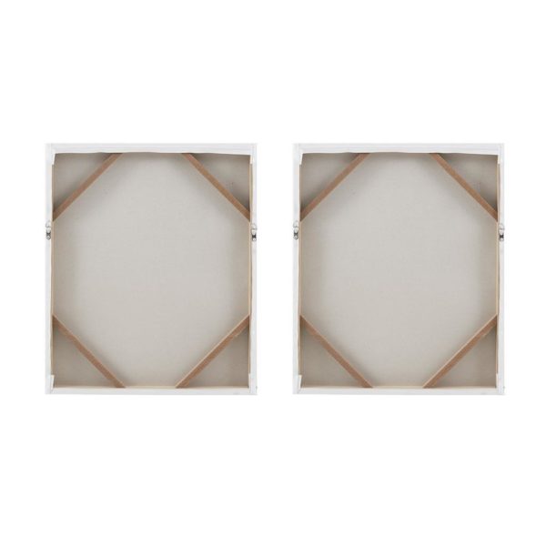 Skandi Blocks Glass Coated Canvas Art 2 Piece Set - Image 6