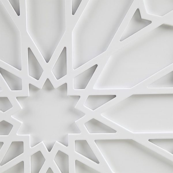 Boho Notion Square Carved Wall Panel - Image 3