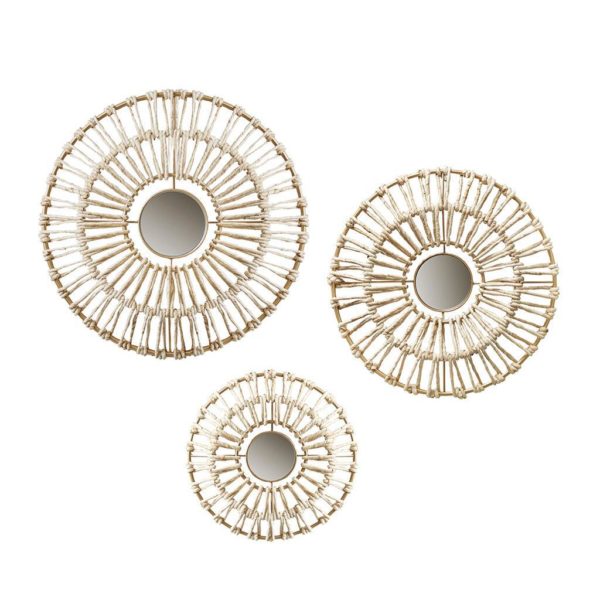 Ella Corn Leaves Wrapped Metal Wall Decor 3 Piece Set - Image 2