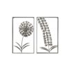 Metal Garden Botanical Metal Wall Decor 2 Piece Set - Image 2