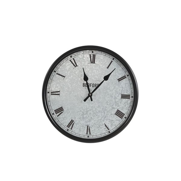 Otis Galvanized Round Clock - Image 2