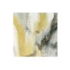 Blissful Yellow Gel Coat Canvas with Sliver Foil Embellishment - Image 2