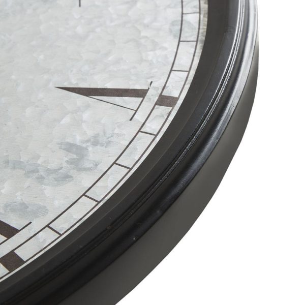 Otis Galvanized Round Clock - Image 5