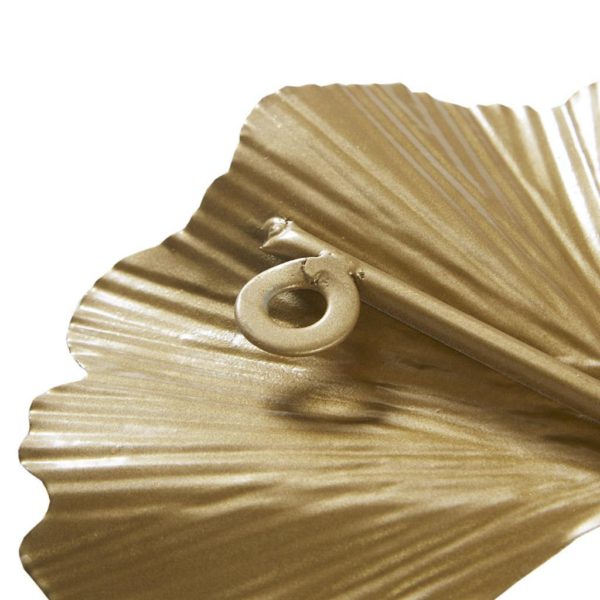 Celeste Gold Foil Ginkgo Leaf Wall Art - Image 5