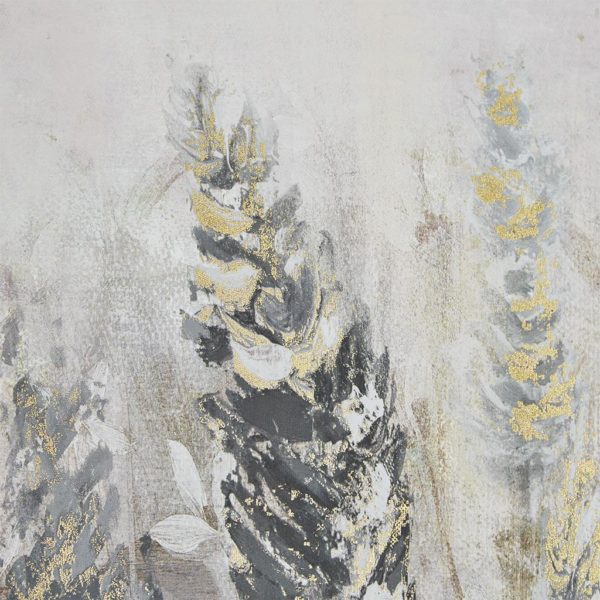 Emmer Fields Printed Canvas with Gold Foil 3 Piece Set - Image 3