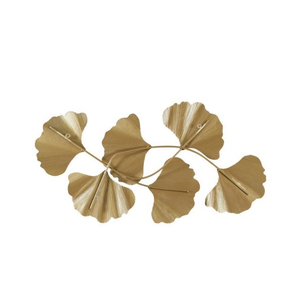 Faye Gold Foil Ginkgo Leaf Wall Art - Image 3