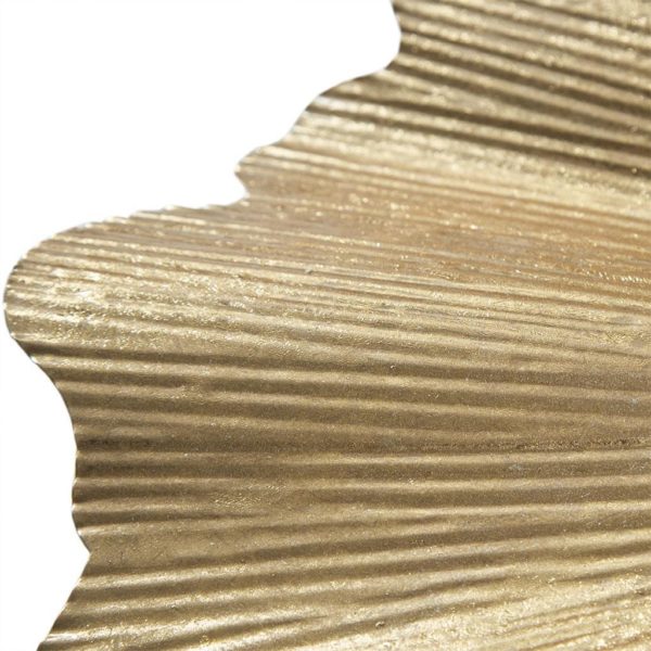 Faye Gold Foil Ginkgo Leaf Wall Art - Image 4